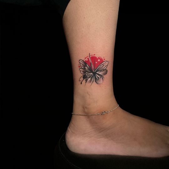 A beautifully detailed micro tattoo design inked by an artist at 3 Cube Tattoo Studio.