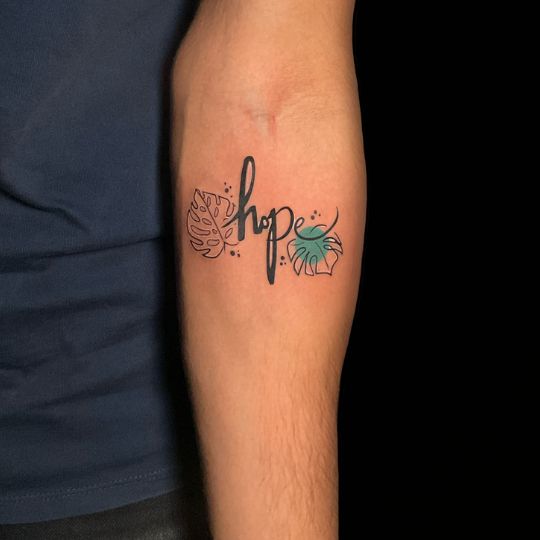 Subtle and artistic minimal tattoo design done by expert tattooists at 3 Cube Tattoo.