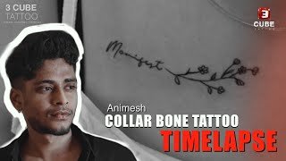 Collar Bone Tattoo