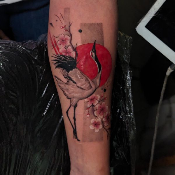 Swan tattoo design studio in Kolkata