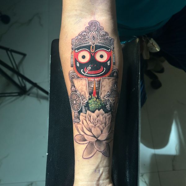 potrait jay Jagannath tattoo